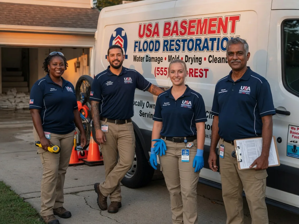 Basement Flood Cleanup company in Petal, MS